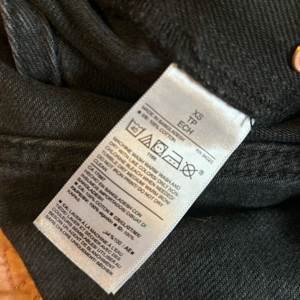 Old Navy black overalls shorts - Picture 3 of 7